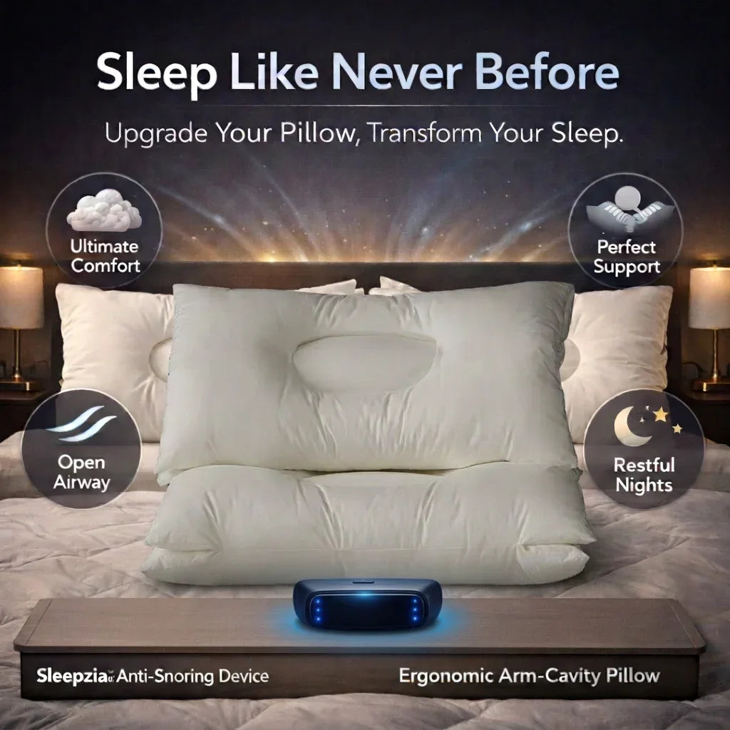 Sleepzia™ SnoreRelief Pillow - Sleepzia™